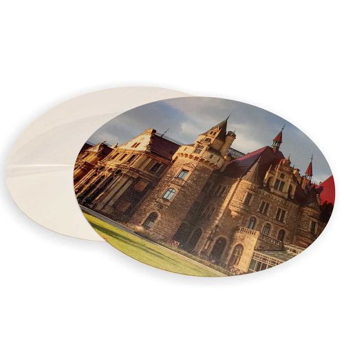 Thin mousepad with adhesive repositionable- P-R
