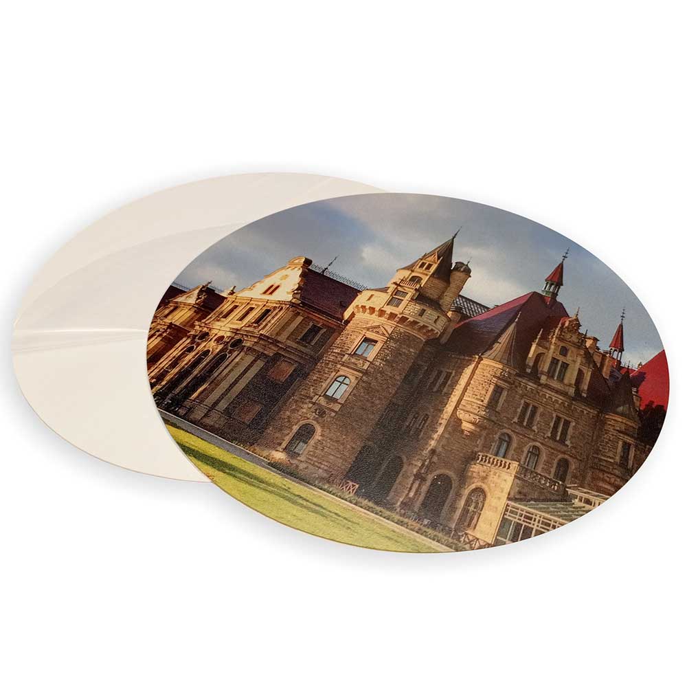 Thin mousepad with adhesive repositionable- P-R